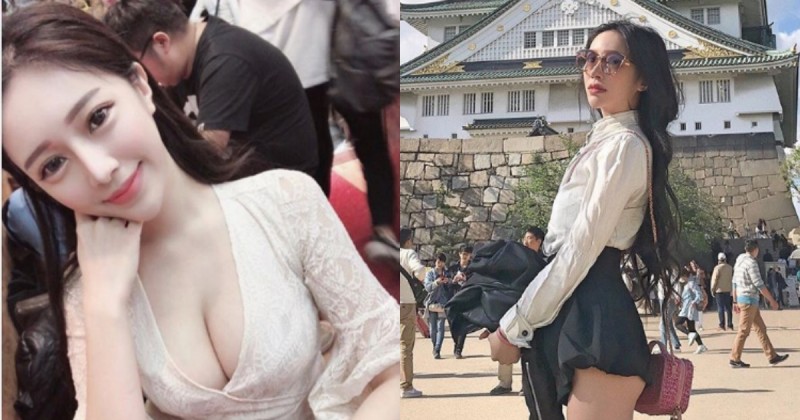 【捕鱼王】IG十三萬粉「火辣台灣妹」yunyen，大阪城前留下「蜜桃美臀」倩影，網友：日本舉國同歡