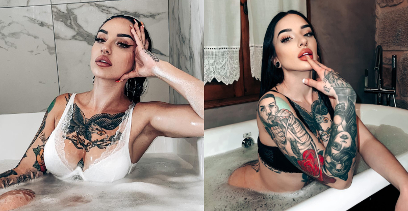 【捕鱼王】狂野刺青妹發現流量密碼　跨暗黑領域發展…檯面上下作風、尺度差很大