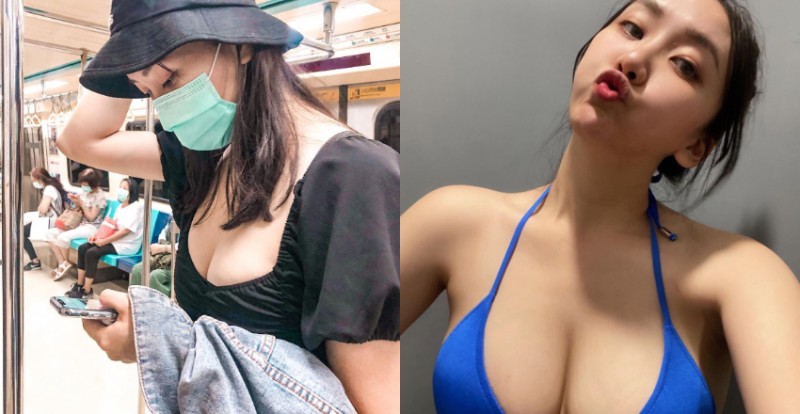 【捕鱼王】捷運遇見妹子大爆乳！兇猛護理師「歐歐ouou」展現呼之欲出的乳量