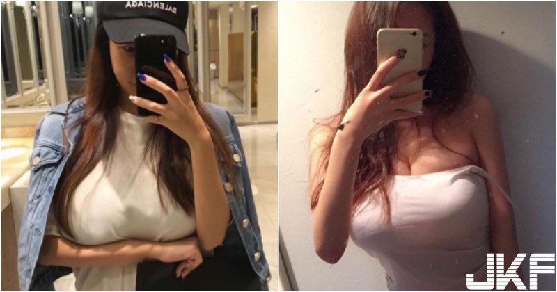 【捕鱼王】太誇張啦！「澎湃巨奶妹」前凸後翹好惹眼！「胸部太重」受不了用手撐著！