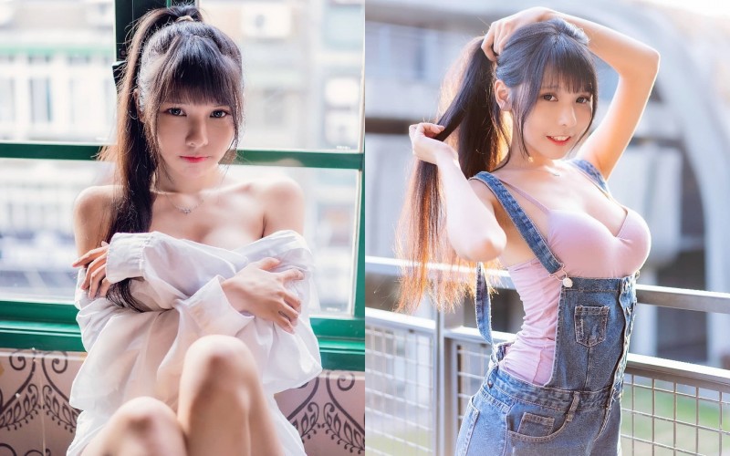 【捕鱼王】童顏巨乳萌妹「依霜 ゆい」黑長直高馬尾滿滿初戀感　極夢幻「回眸燦笑」無辜又惹人憐