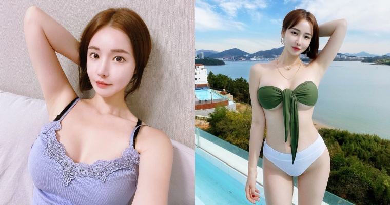 【捕鱼王】讓人心動的溫柔小姐姐！短髮正妹 woou.c「肉感 S 曲線＋雪乳」不藏私