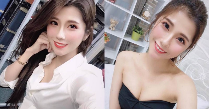 【捕鱼王】正妹Joanna沐沐「美豔OL造型」辣翻，領口微開特別挑逗啊！