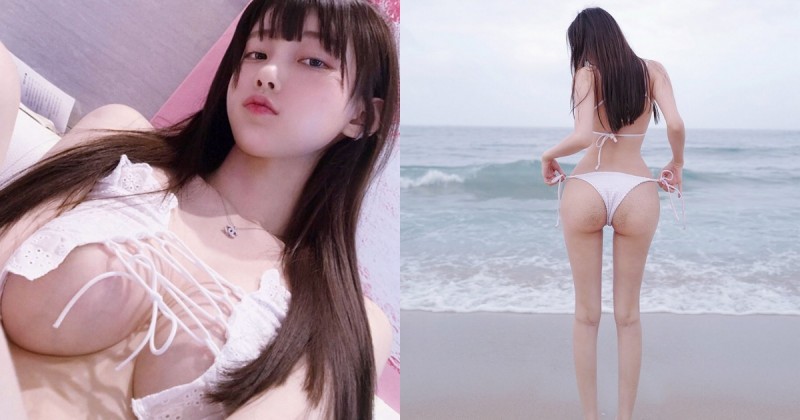 【捕鱼王】小頭大奶肥尻！「韓國真人芭比」曲線太超過，走在路上數起來有五顆球啊！