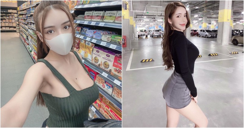 【捕鱼王】胸懷大痣！超市巧遇「超胸小姊姊」叫人視線難以轉移！美豔外型散發超強大電力