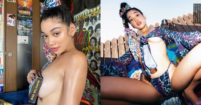 【捕鱼王】19 歲「巴日混血」Mayuri 這次脫了！「上半身光溜溜」有夠辣