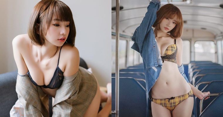 【捕鱼王】短髮控站出來！「童顏尬 E 奶」蹦出新滋味！呆萌正妹「優寶」天使臉、魔鬼身超可口…