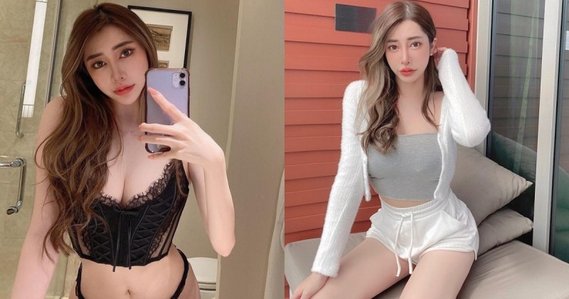 【捕鱼王】房地產專業的「性感辣妹」Nini妮妮！蕾絲馬甲秀「爆乳蠻腰」，苗條曲線好誘惑！