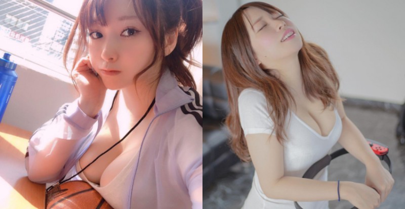 【捕鱼王】打球了，你帶球！巨乳寫真女星「椎名煌」有籃球那麼大！