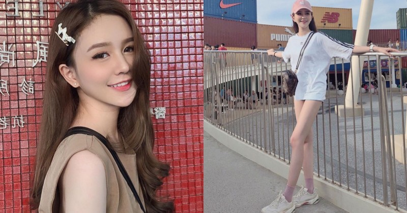 【捕鱼王】5度也不忘露美腿！台灣正妹「珍妮.丁」下身失蹤裝不分四季，每天都要辣！