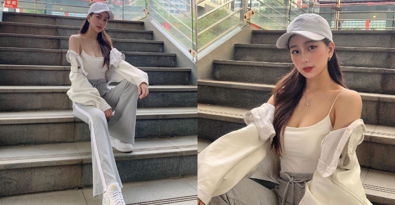 【捕鱼王】信義區捕獲「白皙正妹」，外套滑落香肩就是「巨猛雙球」的衝擊！