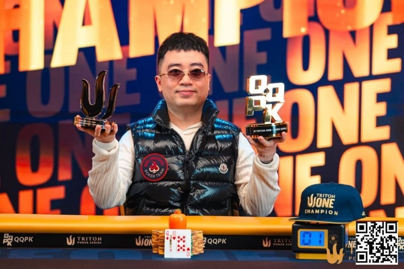 【EV扑克】Triton ONE | NGUYEN HUU DUNG把握领先优势,加冕QQPK Genesis冠军