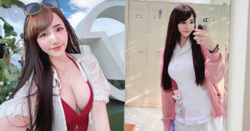 【捕鱼王】「甜美護理師」天使臉蛋魔鬼身材！制服下反差兇猛，「豐滿美乳」讓人打針都不痛了