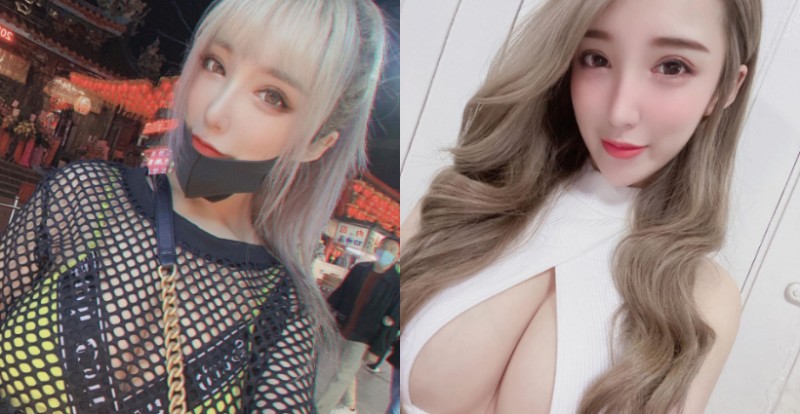 【捕鱼王】走一個欠抓風格！性感小惡魔「蔡瑛紋」透視網衣深溝爆乳若隱若現