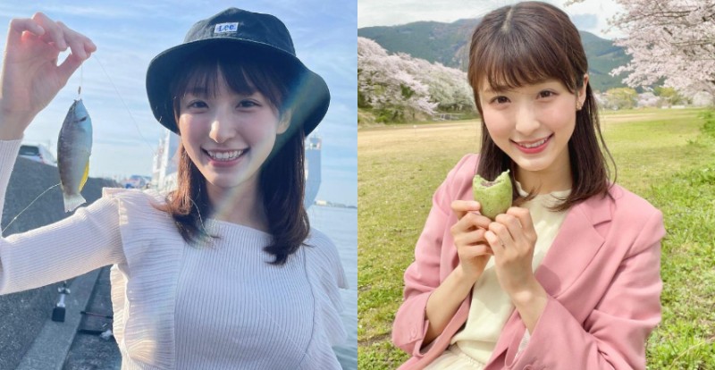 【捕鱼王】靜岡朝日電視台主播「白木愛奈」超級甜　笑容神似台灣女星