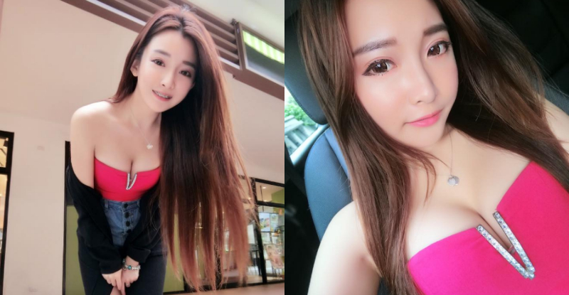 【捕鱼王】好大一個V！甜美乳妹一彎腰露出「迷人山谷」，再低一點就要掉出來了！