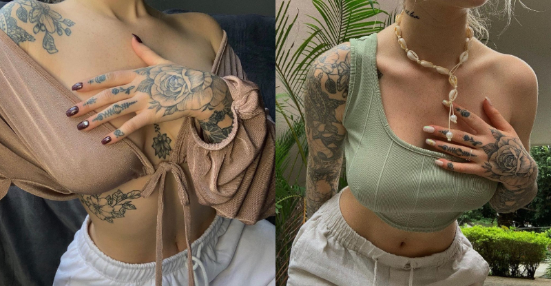 【捕鱼王】此地無銀三百兩！刺青妹「遮羞手」阻擋邪惡視線　意外造成反效果遭肉搜