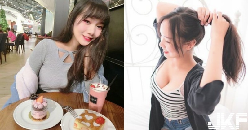 【捕鱼王】對坐正妹好可愛！沒想到真面目竟是「F奶天菜」，長輩圓圓滿滿太誘人啦！