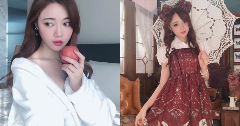 【捕鱼王】洋娃娃出沒！「蘇小立」蘿莉塔洋裝精緻秀氣，只穿浴袍瞬間性感加倍！