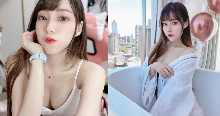【捕鱼王】JKF 女郎「心兒」浴袍福利來了！小露香肩、事業線為百大票選催票