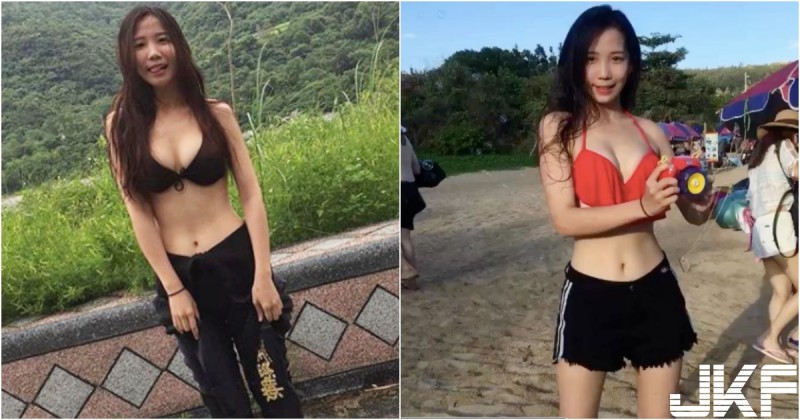 【捕鱼王】高雄妹子「爆奶溯溪」太狂！「渾圓長輩」超搶鏡！身材火辣又性感啊！