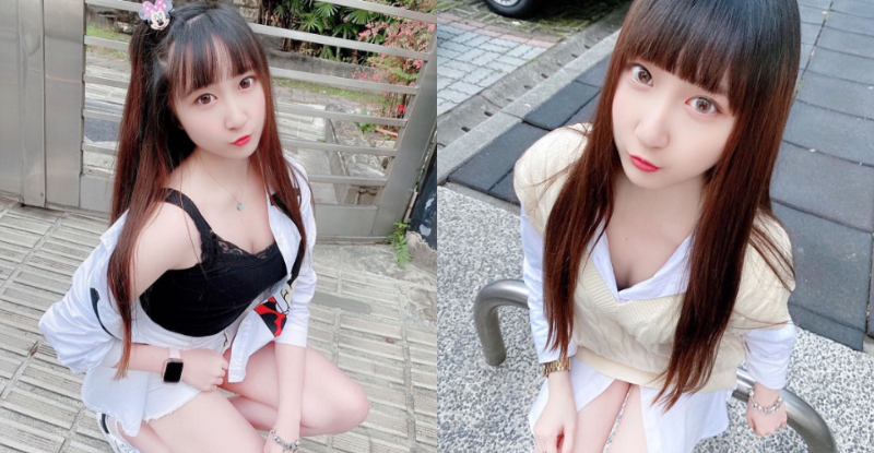 【捕鱼王】岳母真貼心！童顏少女 「淮淮Tiffany」悠遊瀑布偷曬小溝溝，清甜笑容隱藏邪惡彈藥庫！