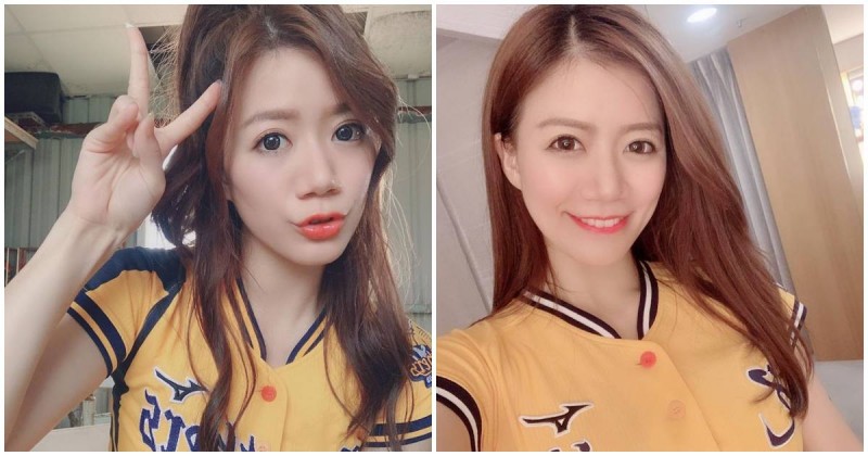 【捕鱼王】充滿活力的啦啦隊正妹「廖小安」，嘟嘴比YA「模樣好萌」，觀眾看了都心動了！