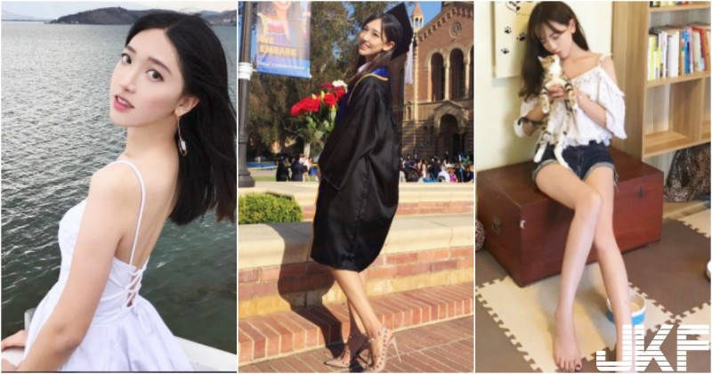 【捕鱼王】這腿可以玩一年！「正妹畢業生」露腿照超美！網友忍不住喊：戀愛了！