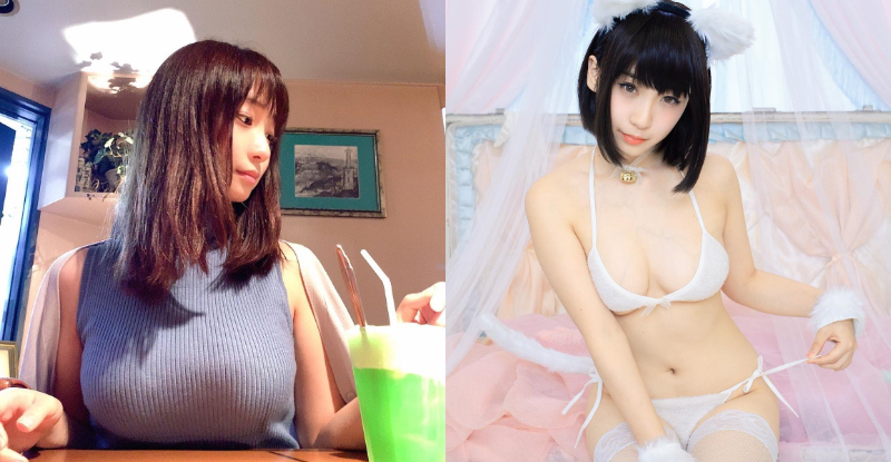 【捕鱼王】最清純Coser「伊織もえ」喝珍奶補真奶！白嫩雪乳性感到讓人招架不住！