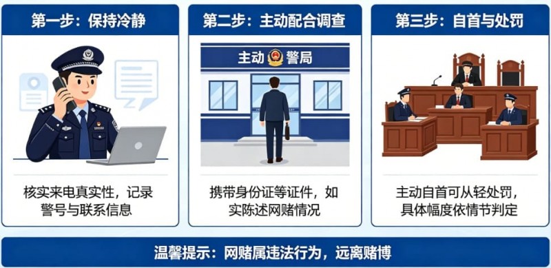 【捕鱼王】网赌被警察打电话要求配合调查怎么办？自首能否从轻处罚全面解析【EV扑克下载】