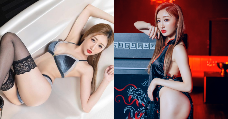 【捕鱼王】找到了！夜店驚見「旗袍妹」開高衩下半身失蹤，性感美尻一覽無遺