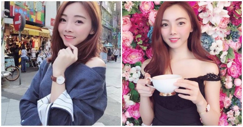 【捕鱼王】氣質正妹紀慧慧「露香肩喝下午茶」，誘人鎖骨「讓美感加倍」！