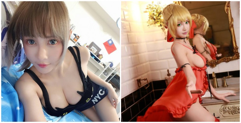 【捕鱼王】側乳實在太狂妄！「爆乳正妹」完美還原二次元身材，火辣曲線讓人讚嘆不停！