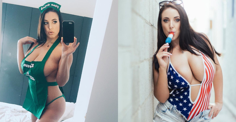 【捕鱼王】殘暴系AV女優《Angela White》爆乳狂夾　「工業級吸嘴」榨汁速度快狠準