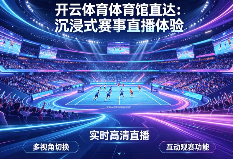 【捕鱼王】从单一直播到沉浸式互动：2026数字体育观赛体验正在升级【EV扑克下载】