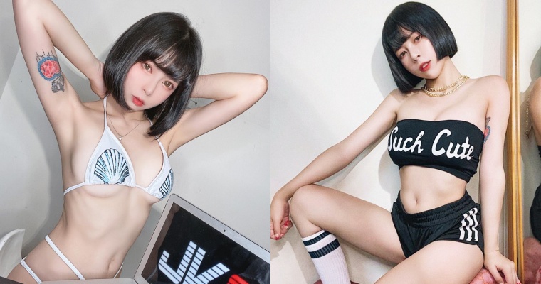 【捕鱼王】風格百變看不膩！短髮萌妹「糖糖」可甜也可壞！「D 乳外露」性感爆棚