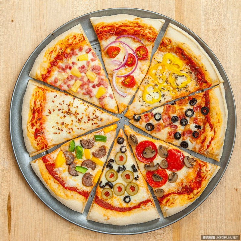 【捕鱼王】Pizza拼盤神器 每人都能有一片屬於自己口味的披薩