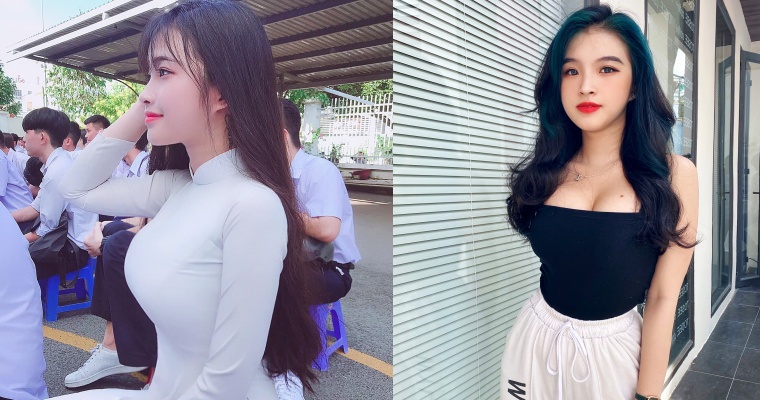【捕鱼王】去年穿奧黛爆紅！18 歲「越南學生妹」爆乳近照曝光  網驚：風格變好多