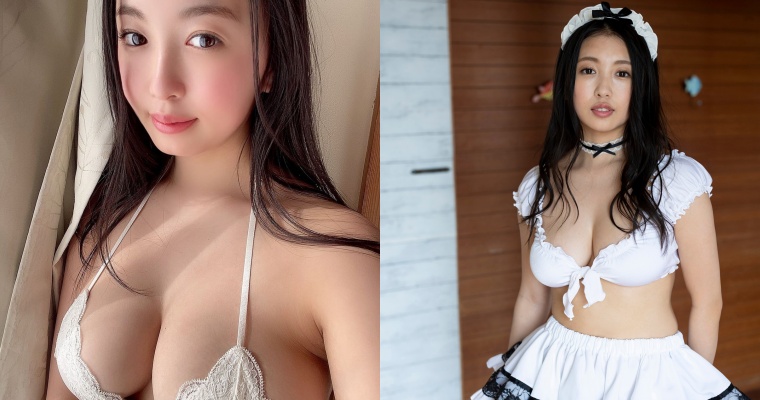 【捕鱼王】19 歲美少女「舞子」H 巨乳潛力無限！最新寫真化身「俏女僕」讓人心動