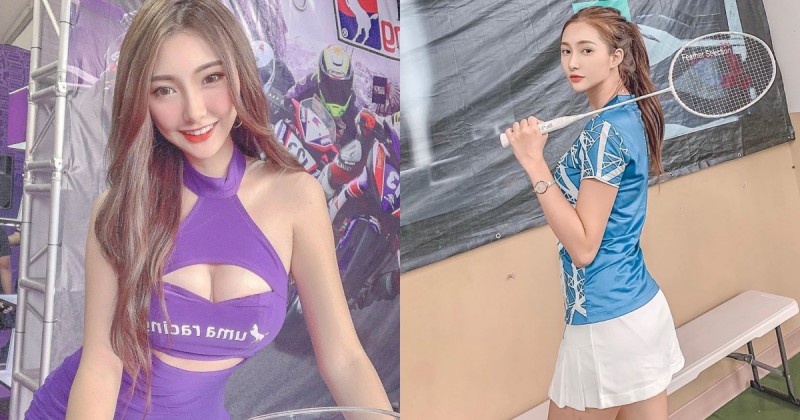 【捕鱼王】熱愛運動的陽光美女！「盧盈汝」窈窕漂亮長腿纖細，亞洲大學第一美景！