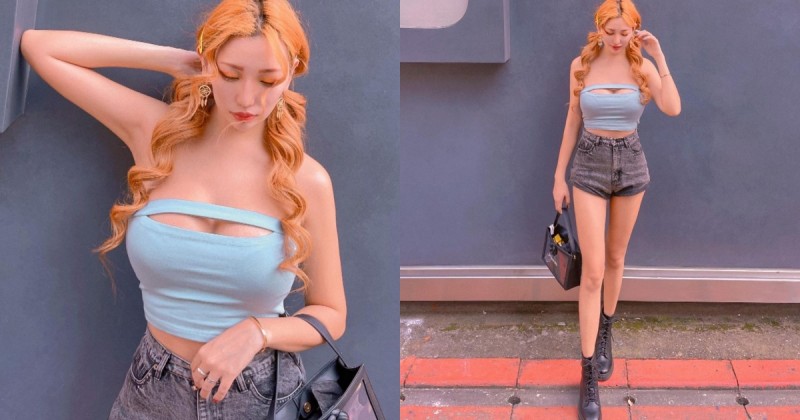 【捕鱼王】情趣用品老闆娘「韻韻」擁超強大美腿！「34E豪乳」禮服更是罩不住～