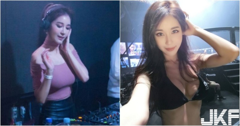 【捕鱼王】起來嗨！「爆乳女DJ」身材太兇猛！穿「比基尼刷碟」跑活動也只是日常啊！
