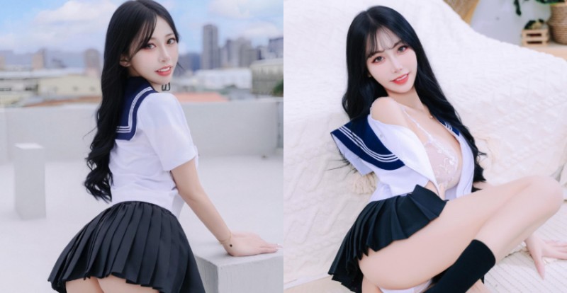 【捕鱼王】清純學生妹《玟妡 WenHsin》制服半脫　發育過剩的身體超撩慾