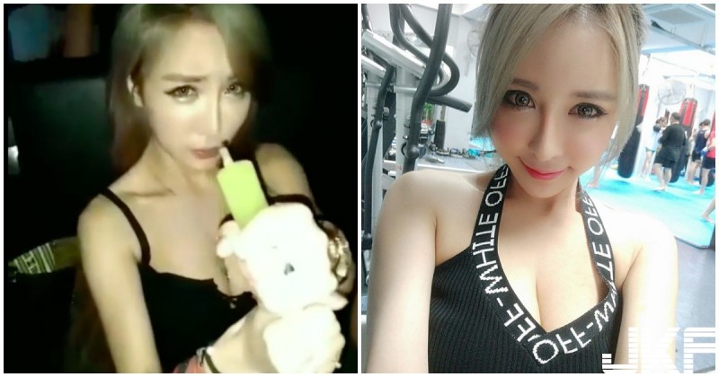 【捕鱼王】教主雪碧「賣力吃果凍」，張嘴畫面好邪惡，把大家的心都挑起了..