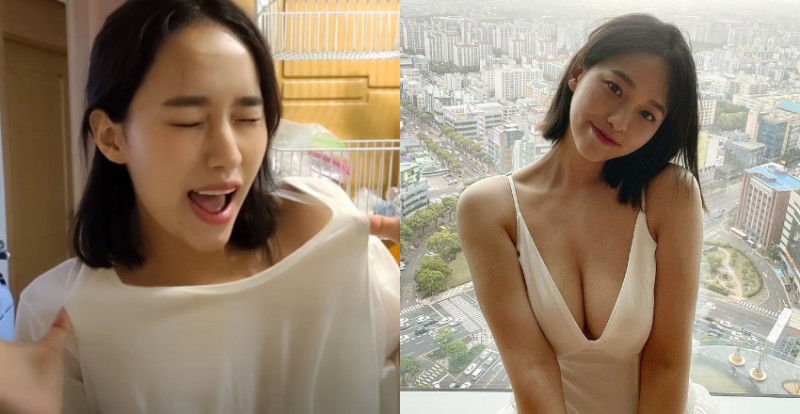 【捕鱼王】彈一下肩帶才要開始！南韓BJ「彈奶好頌」讓人忍不住重播