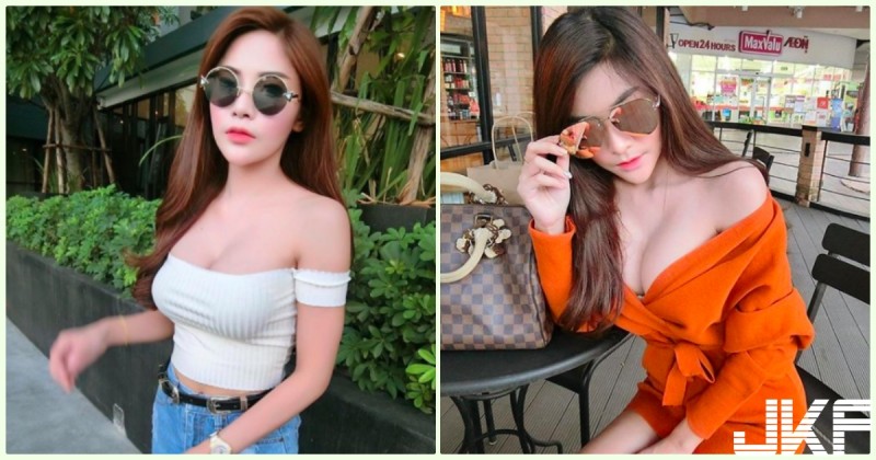 【捕鱼王】快來偷看！星巴克「爆乳單身女子」奶量有夠犯規！超豪放「中路大開」直接供人欣賞…