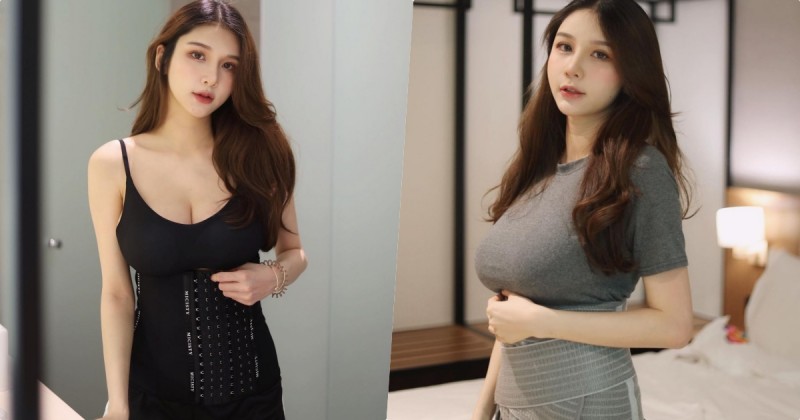 【捕鱼王】大馬網紅「哺乳後上圍狂升級」，性感的緊身衣快要撐爆了！