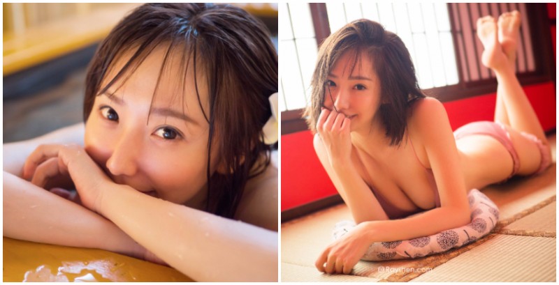 【捕鱼王】薄紗「濕身妹子」邀你一起泡溫泉！不想穿著內衣的青春戀愛喜劇！