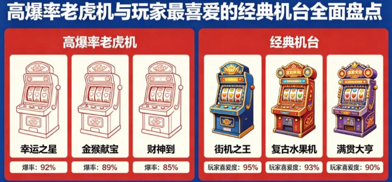【捕鱼王】PG电子热门游戏排行榜更新:高爆率老虎机与玩家最喜爱的经典机台全面盘点