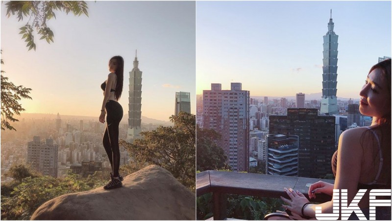 【捕鱼王】爬山遇到也要多看好幾眼！「超低胸」運動內衣妹子，胸前兩球肉丸子又大又白…